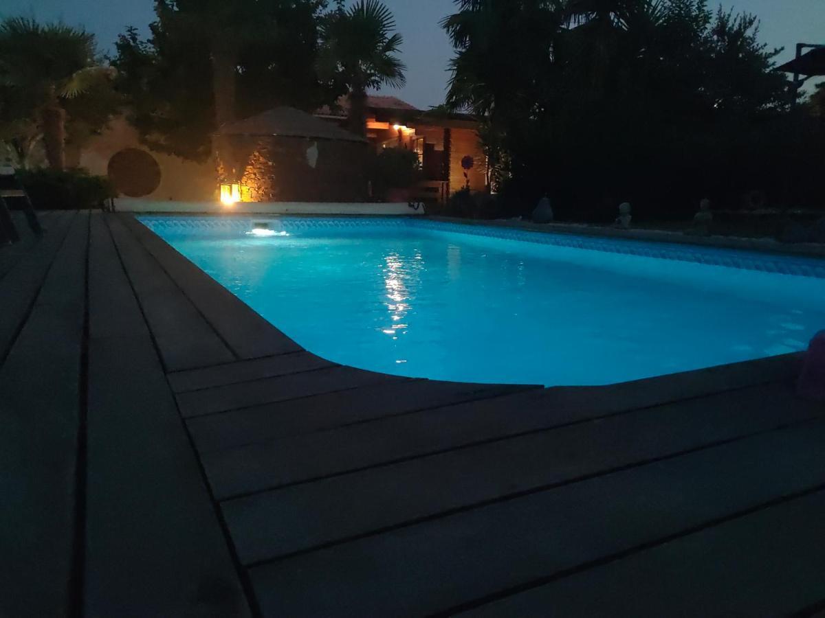 Chalet - Piscine - Wifi Penta di Casinca Bagian luar foto